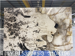 High Quality Polished Snow Mountain For Wall&Floor&Table Top