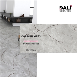 Cortona Grey - Polished Porcelain Tiles