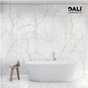 Onyx White - Polished Porcelain Tiles