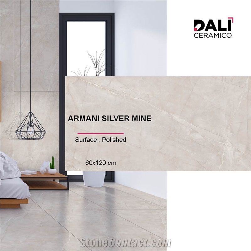 Armani Silver Mine Porcelain Tiles