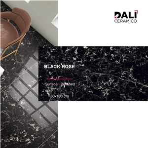 Black Rose Porcelain Tiles