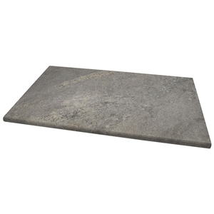 Arterra Porcelain Pool Copings Quarzo Gray Matte 13X24