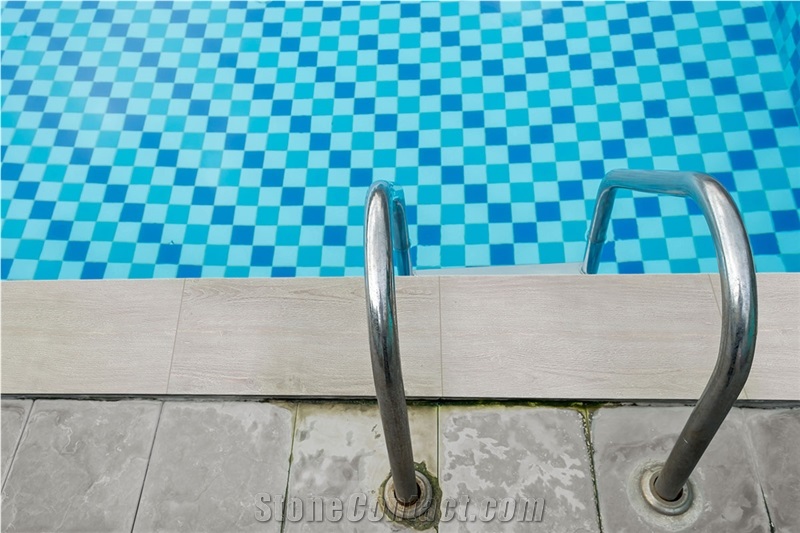 Caldera Grigia Matte 13X24 Porcelain Pool Coping
