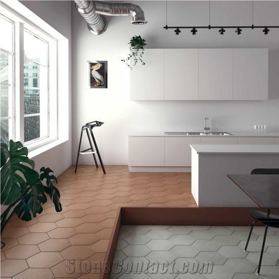 Makoto Umi Terracotta Matte 10X11.5 Tiles