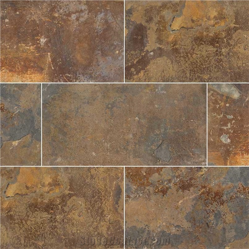 California Gold Slate Tile 12X24 Gauged 0.5 Inch