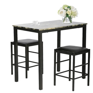 High-Quality Polish Marble Dining Table Set