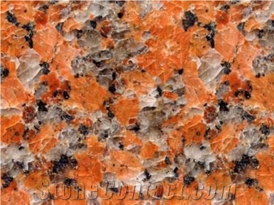 Polished G562 Maple Red Granite Tiles&Slabs