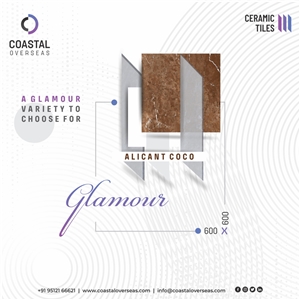 Botticino Polished Glossy Ceramic Tiles