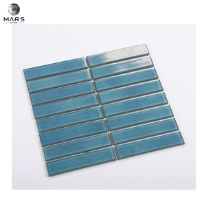 30*30Mm Modern Waterline Swimming Pool Glass Mosaic Tiles