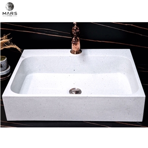 Artificial Terrazzo Colorful Basins Bathroom Washbasin