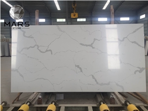 Calacatta White Quartz Stone Slab Artificial Quartz Stone Calacatta White Quartz Stone Slab Artificial Quartz Stone