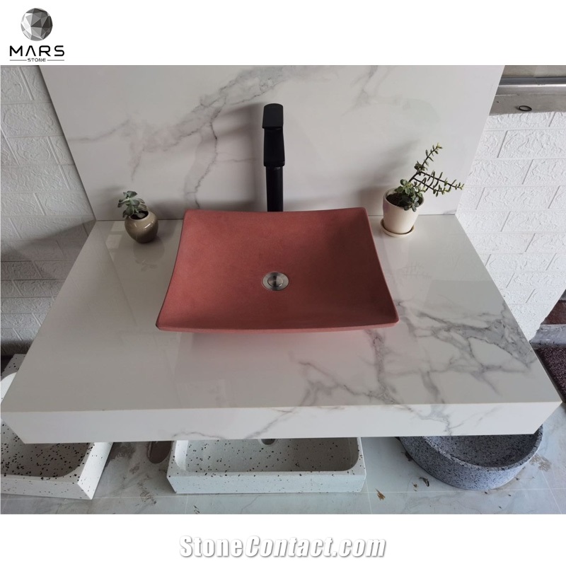 Cheap Price Artificial Stone Sink Bathroom Washbasins