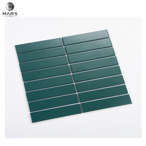Colorful Advanced Technology Rectangle Shape Glass Mosaic