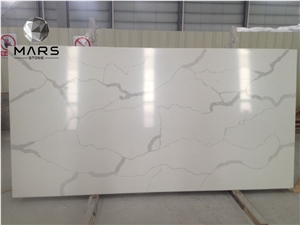 Factory Cheap Price Artificial Calacatta Quartz Slab Stone