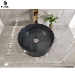 High Quality Artificial Terrazzo Popular Pedestal Wash Basin