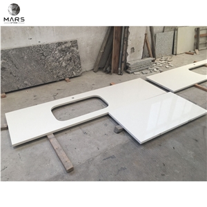 Luxury Design White Quartz Kitchen Top Quartz