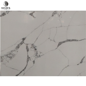 Luxury Home Design Pure White Quartz Countertop Kitchen
