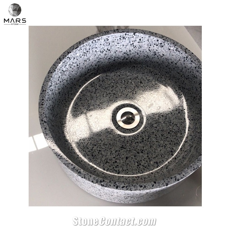 Man Made Stone Design Sinks Bathroom Unique Wash Basin