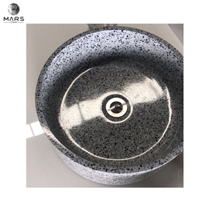Man Made Stone Design Sinks Bathroom Unique Wash Basin