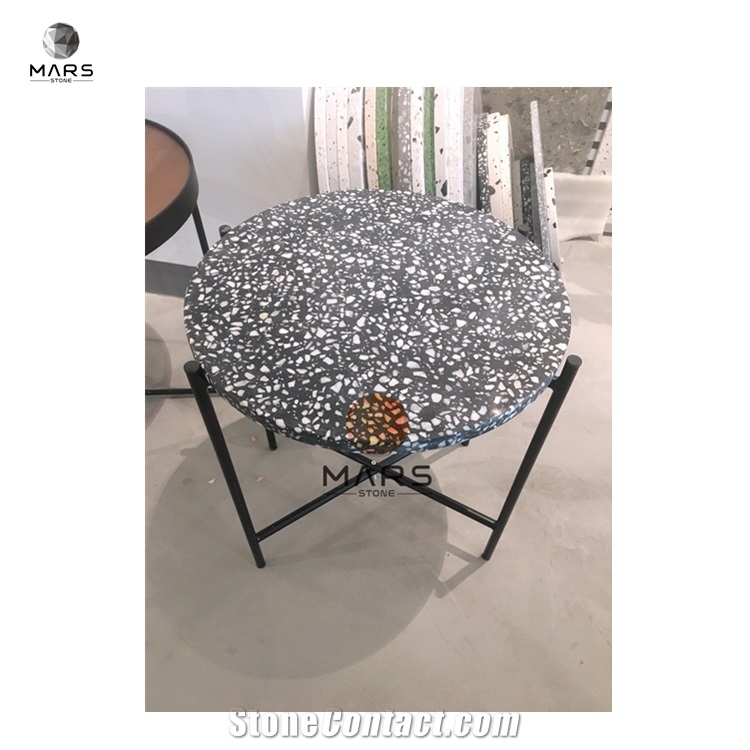 Multi Coloured Terrazzo Table Tops