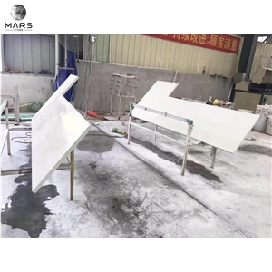 Quartz Stone China Artificial Stone White Vein Countertop