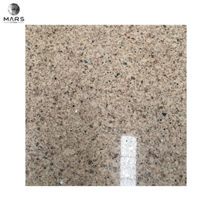 USA Supermarket Hotel Brown Quartz Stone Backsplash Tops