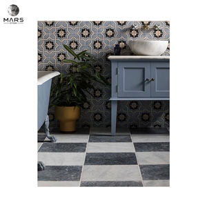 American Style Polished Chevron Calacatta Honed Pluto Basin