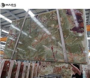 Ancient Green Natural Onyx China Supplier For Table Tops Ancient Green Natural Onyx China Supplier For Table Tops