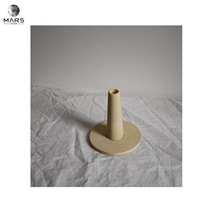 Artistic Style Eco-Friendly Natural Stone Candle Holder