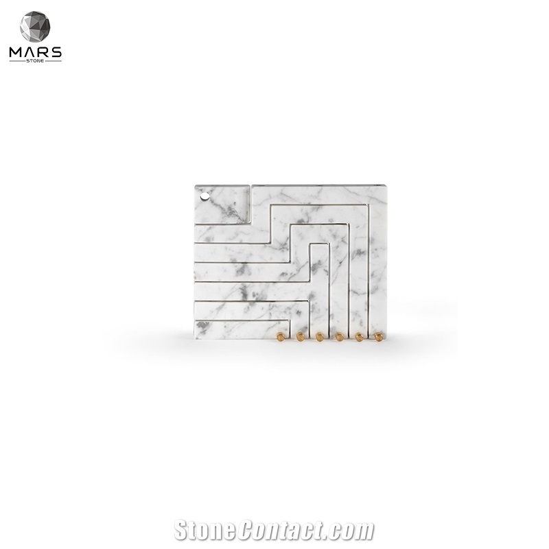 Best Design Chinese Factory Natural White Stone Candle Jar