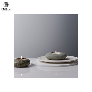 Best Selling Natural Stone Tabletop Tealight Candle Holder