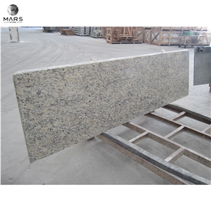 Brazil Golden Santa Cecilia Granite Edge Finish Countertops