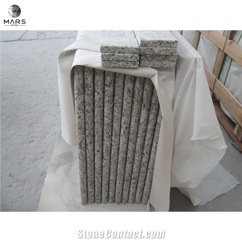 Brazil Golden Santa Cecilia Granite Edge Finish Countertops