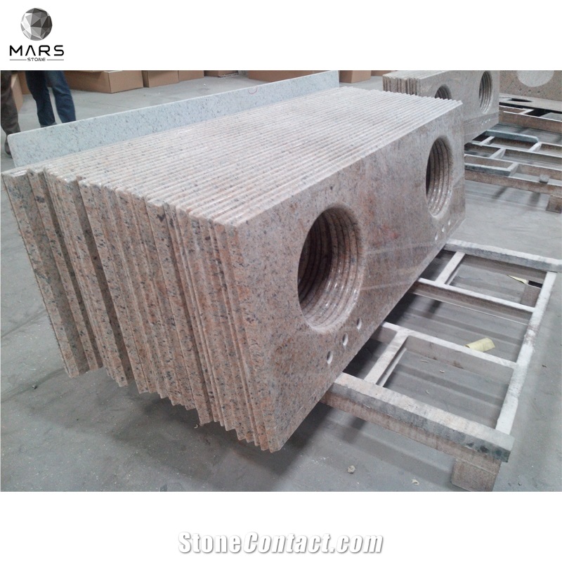 Brazil New Giallo Veneziano Granite Bathrom Countertops