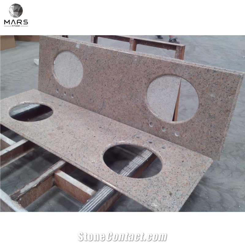 Brazil New Giallo Veneziano Granite Bathrom Countertops