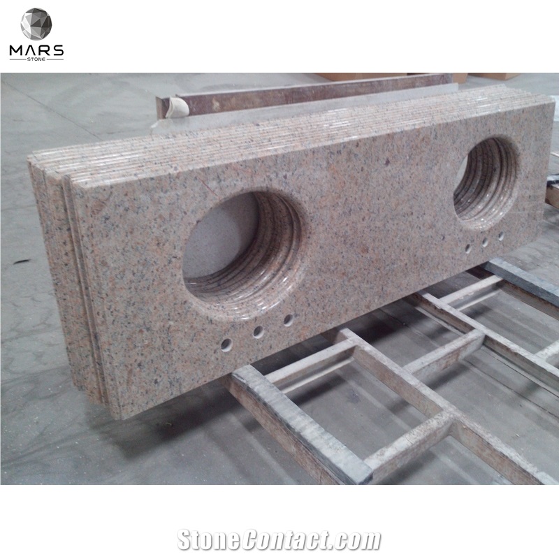 Brazil New Giallo Veneziano Granite Bathrom Countertops