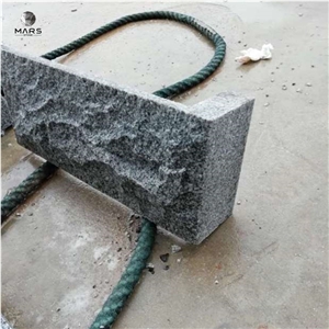Cheap Light Grey G603 Granite Mushroom Stone Wall Cladding Split Wall Stone