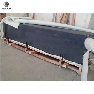 Chinese Gray Granite Round Edge G654 Bathroom Countertop