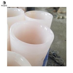 Custom Unique Design Natural Stone Pink Onyx