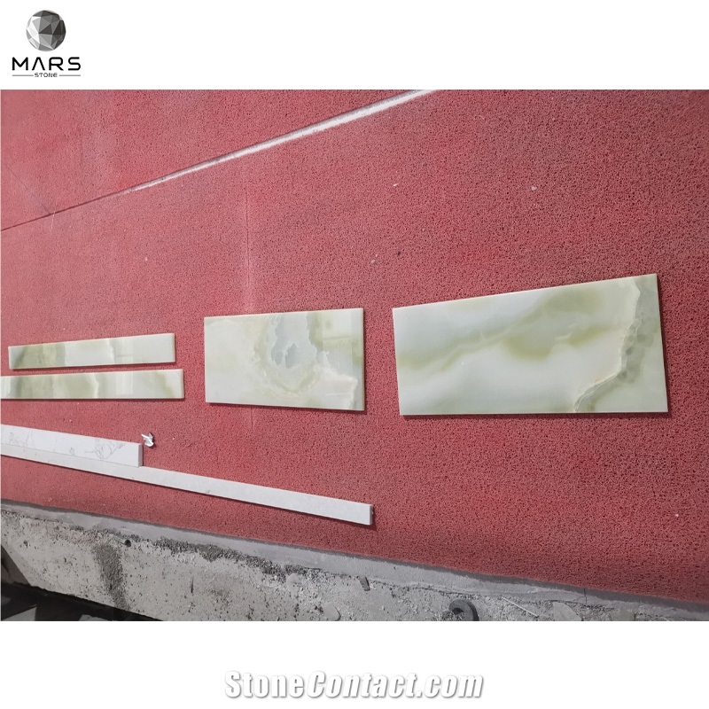 Customize Green Onyx Stone Countertops Natural Onyx
