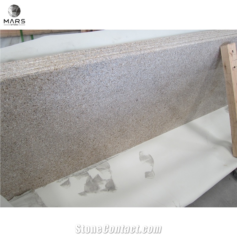 G682 Golden Yellow Rusty Gold Granite Top White Countertop