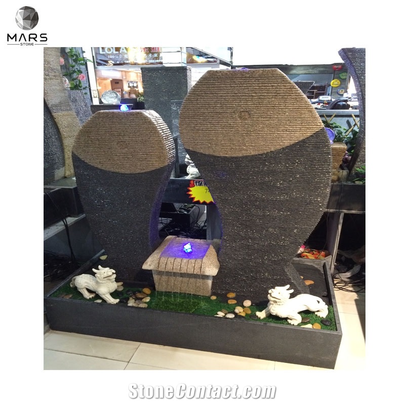 Garden Water Fall Fountain Indoor Home Granite Fountain