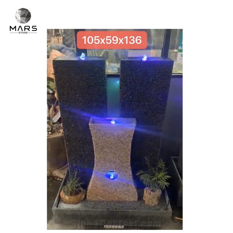 Garden Water Fall Fountain Indoor Home Granite Fountain