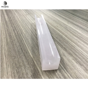 High Polishing Square Rectangle Pink Onyx Incense Holder