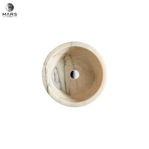 High Quality Natural Marble Calacatta Viola Standing Basin