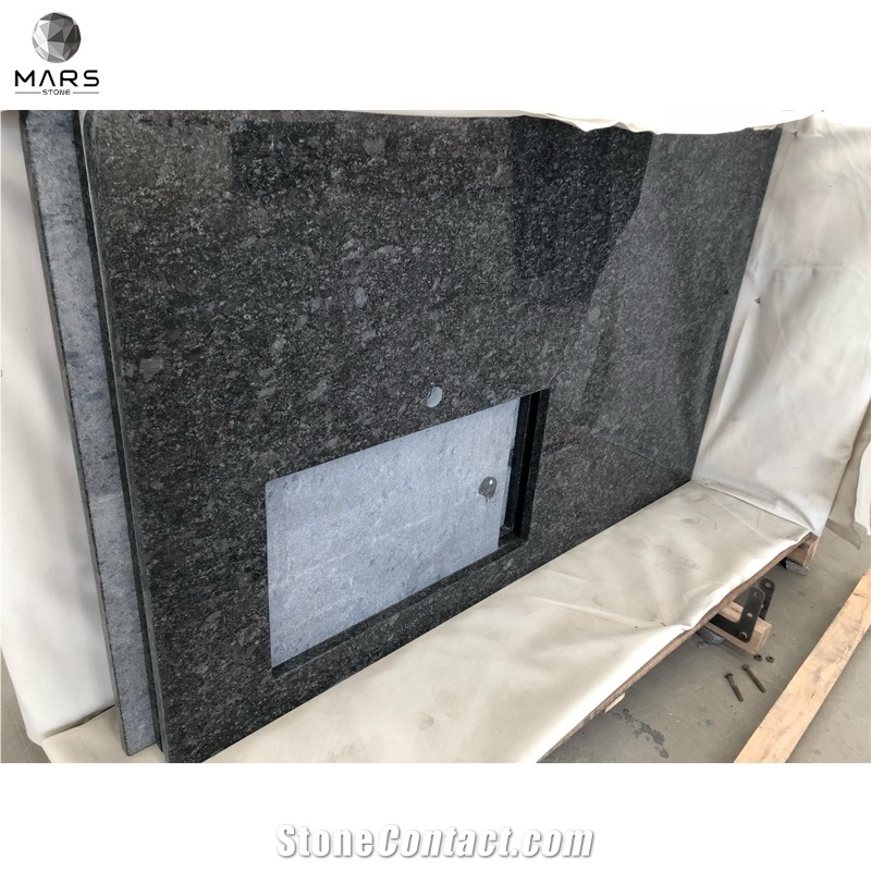 High Quality Steel Grey Granite Natural Stone Vanity Tops