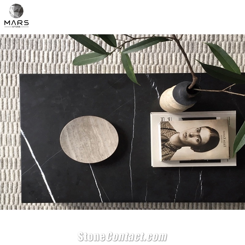 Home Design Living Room Modern Luxury Marble Coffee Table