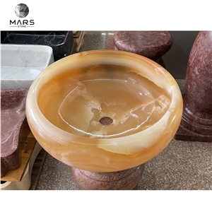 Honey Onyx Luxury Wash Basins And Sinks Fancy Bathroom Wash Basin