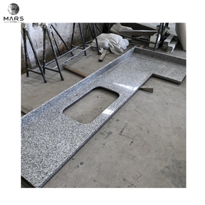 Hot Sale Chinese Natural  Light Grey Granite Kitchen Top