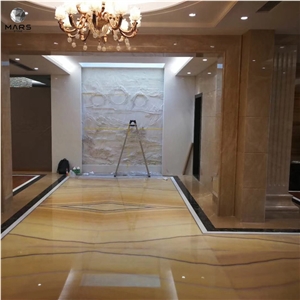 Luxury Home Standard Texture Specification Yellow Onyx